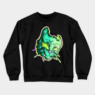 Green Hellcat Crewneck Sweatshirt